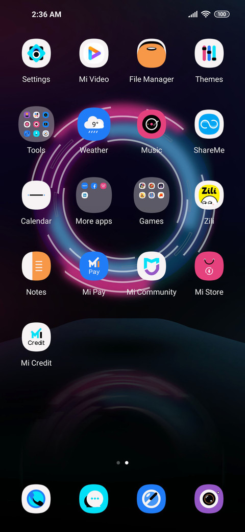 Neon Cool Flash screenshot