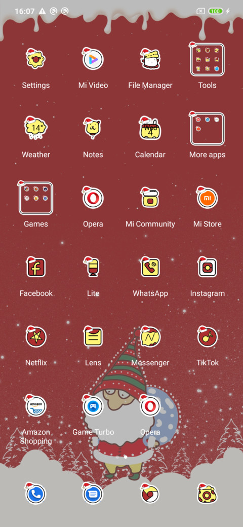 Q cute santa screenshot