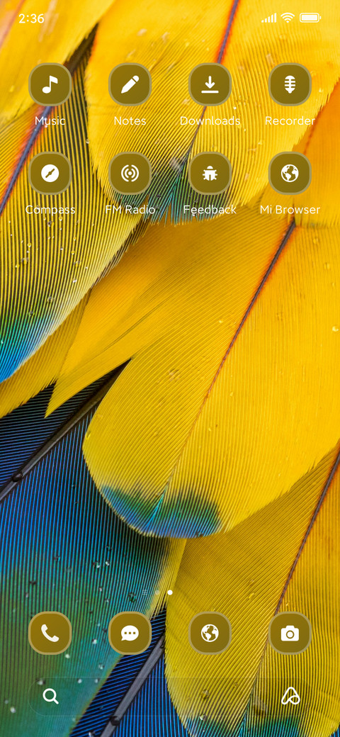 Feathers screenshot