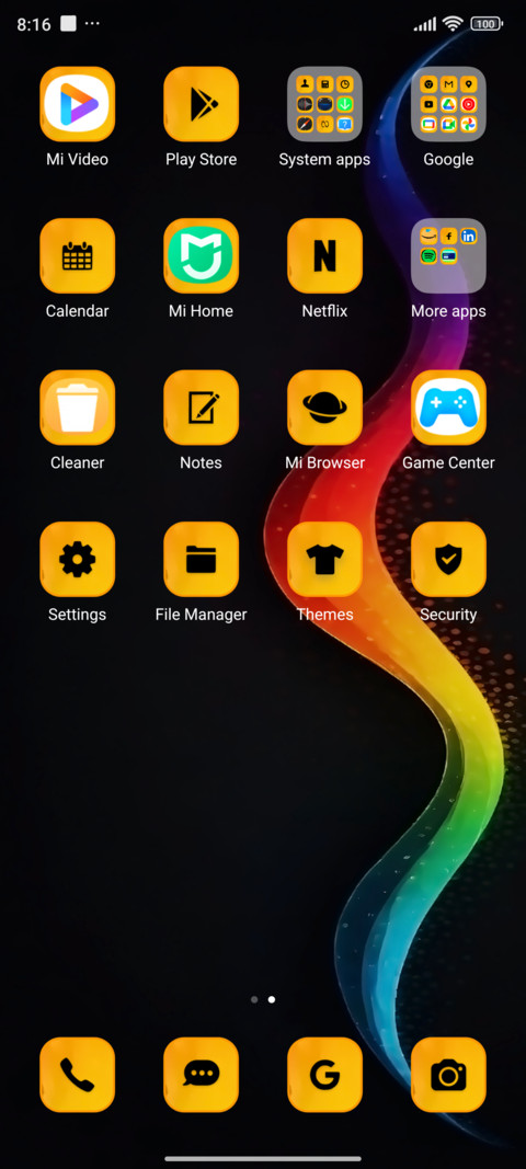 colorful curve screenshot