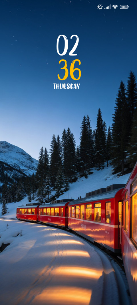 Winter Train screenshot