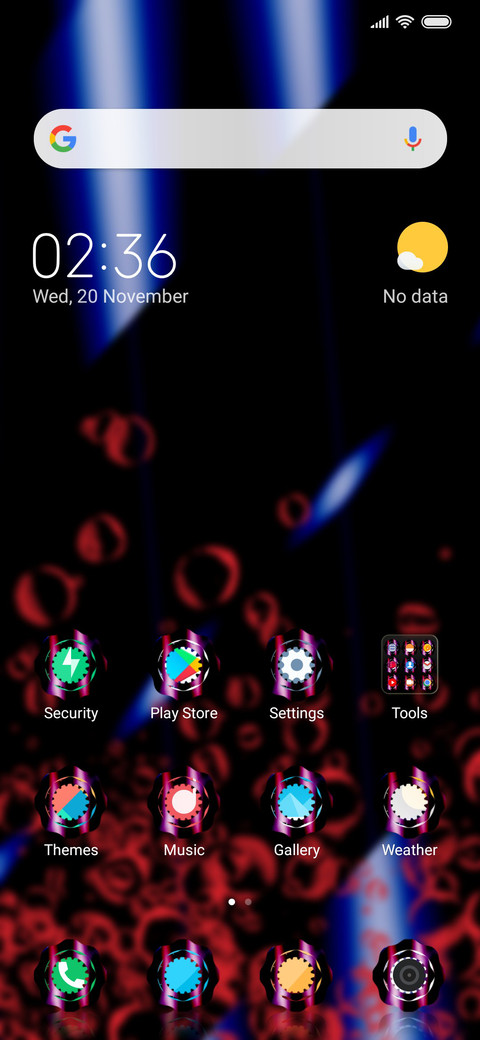 Red Water bubbles_DWM3 screenshot