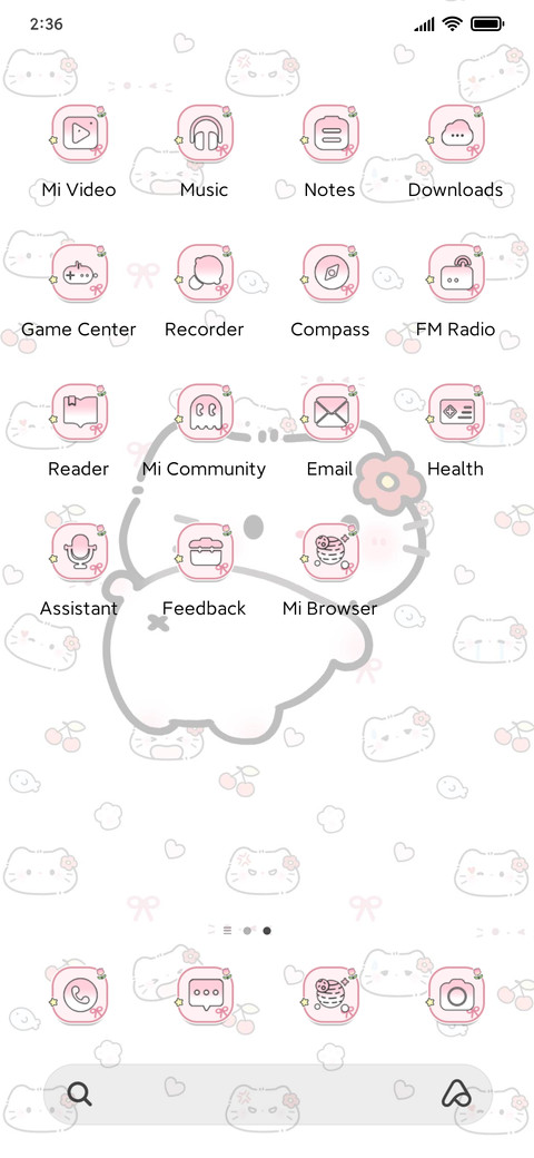 A flat kitten screenshot