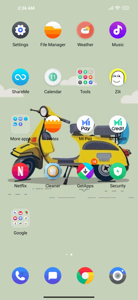 vespa IZ V13 screenshot