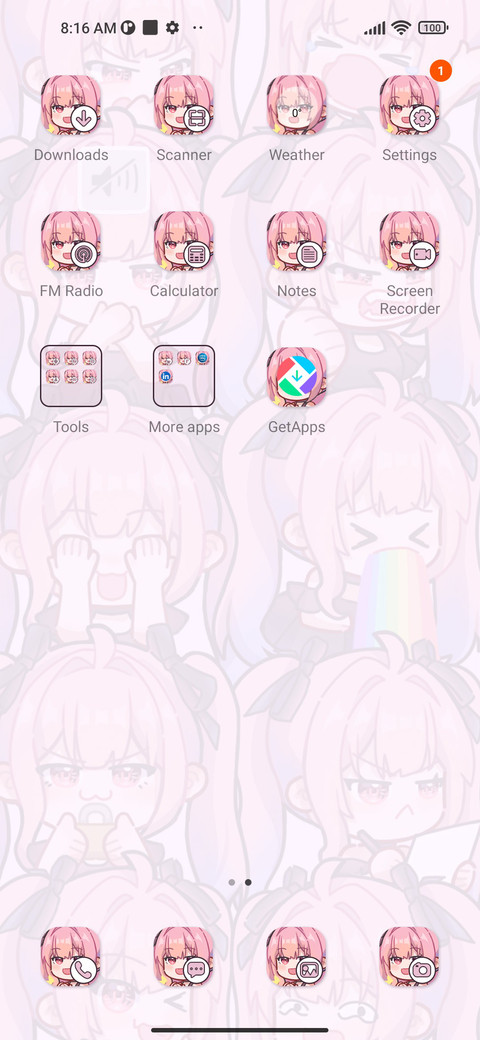 Q-version anime screenshot