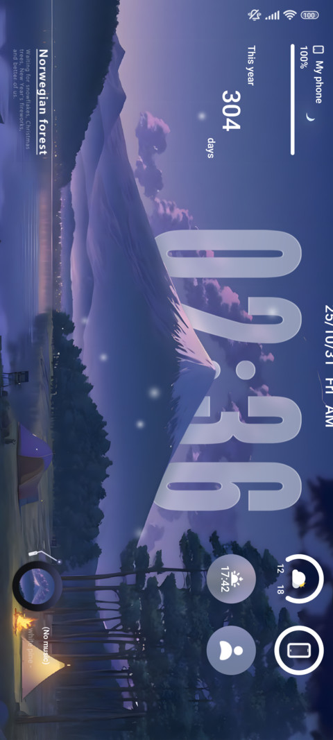 Purple screenshot