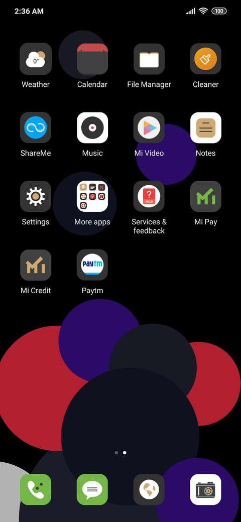 Simple Interface screenshot