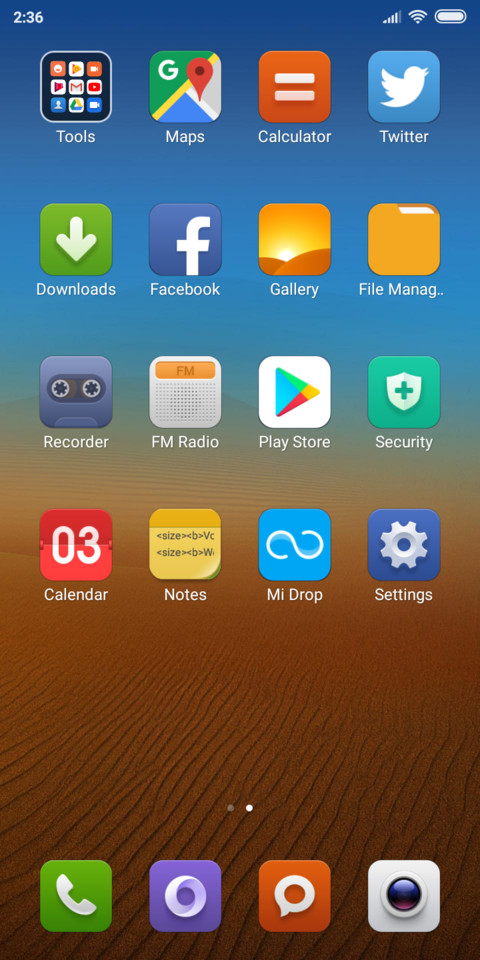 MIUI 5 screenshot