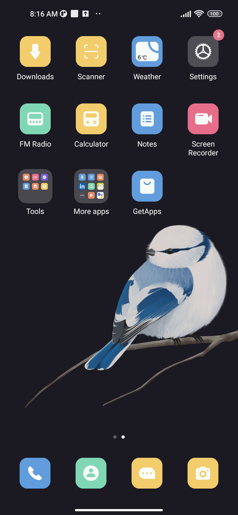 Blue Bird screenshot