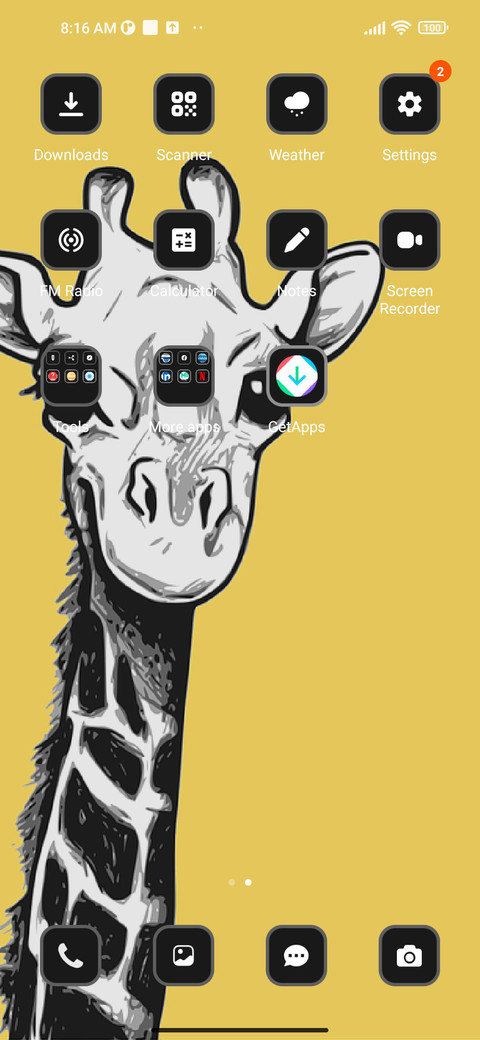 Giraffe screenshot