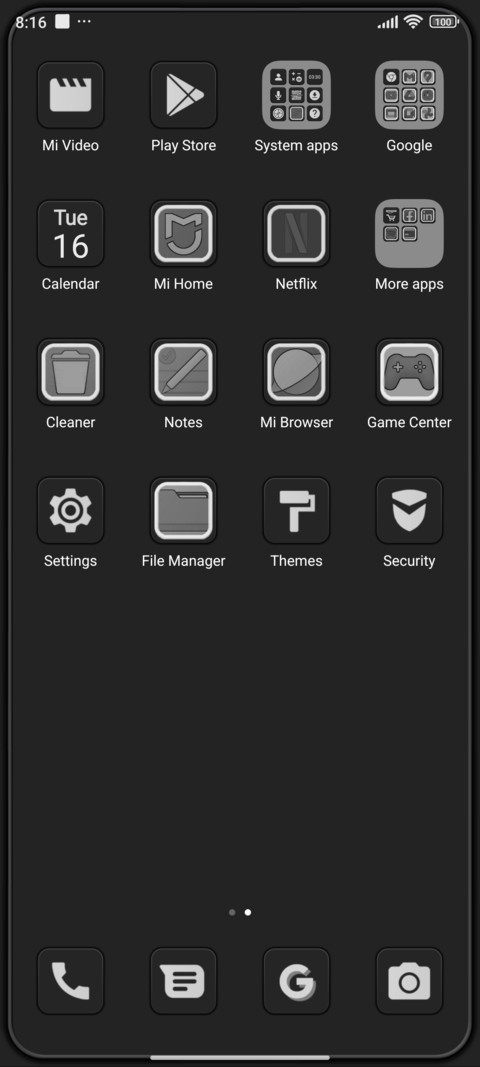 Hyper Grayish screenshot