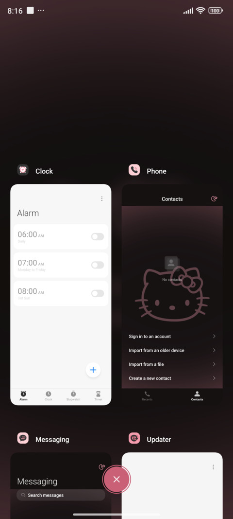 Kitty  big face screenshot