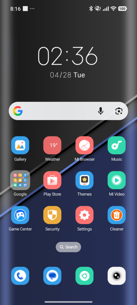 Ink Shadow Blue screenshot