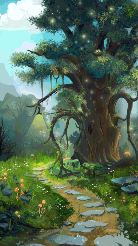 Forest maze screenshot