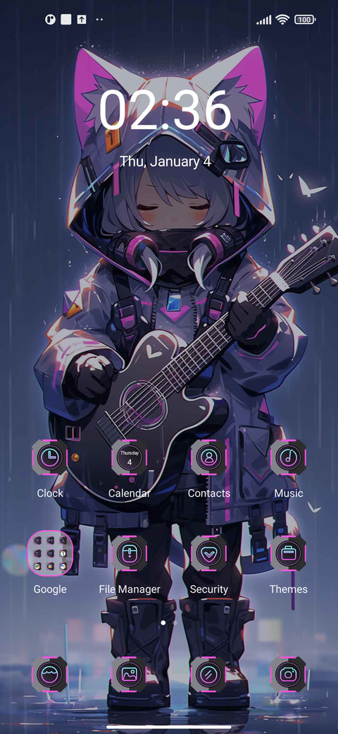 Electric guitar screenshot