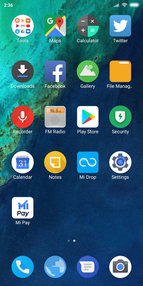Pixel Theme screenshot