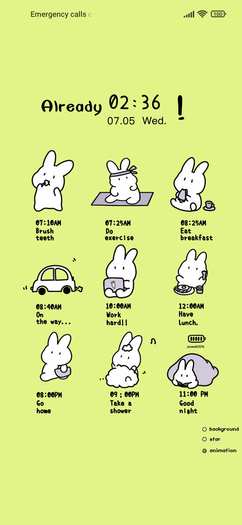 Rabbit paper daily screenshot