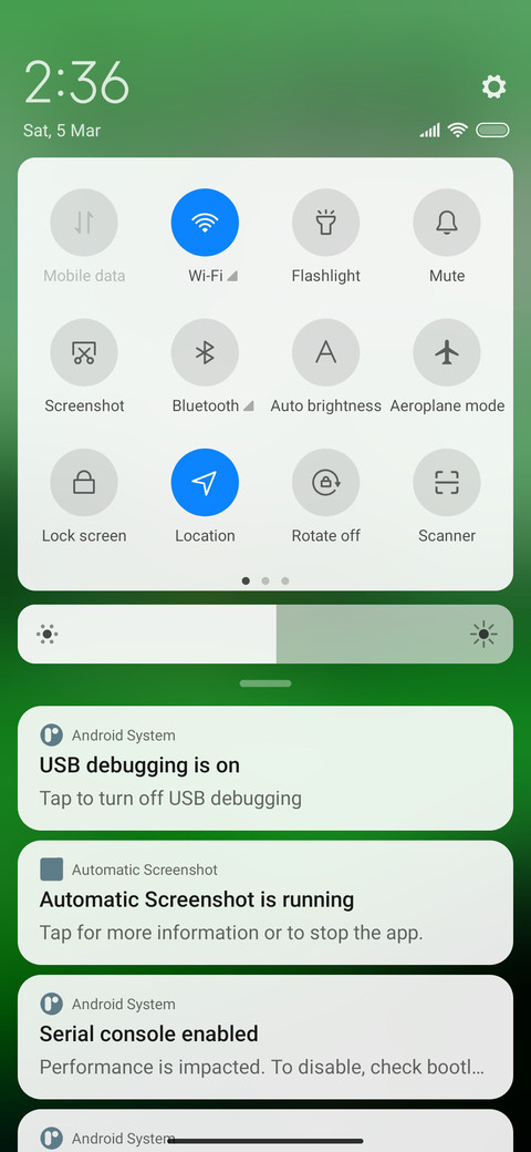 Sea screenshot