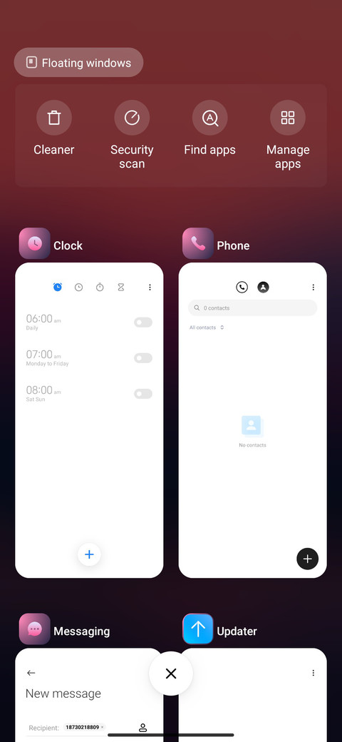Pink sky screenshot
