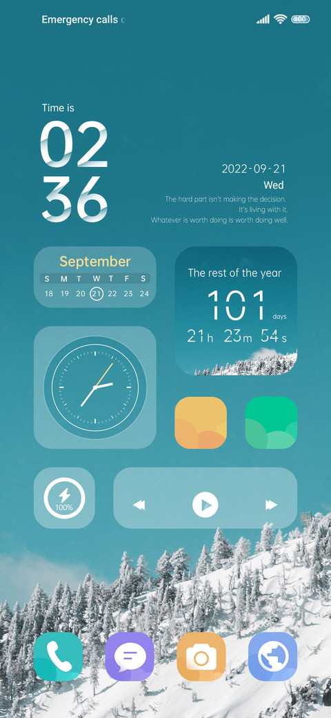 Mountains and Sea screenshot