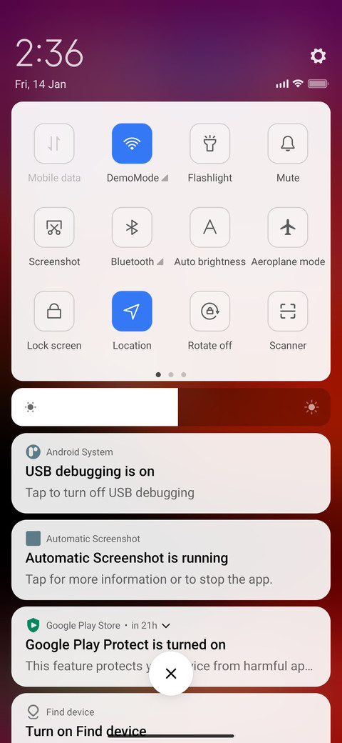 iOS 14.5 screenshot