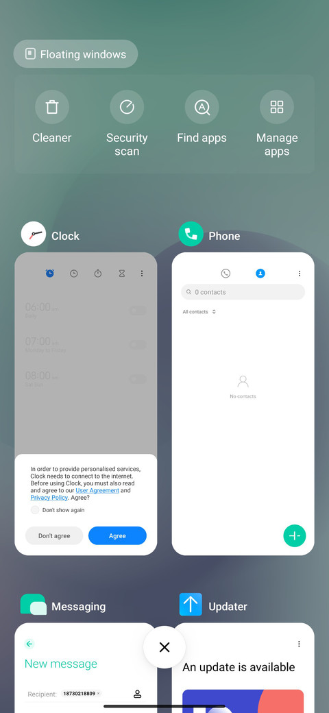 L X screenshot