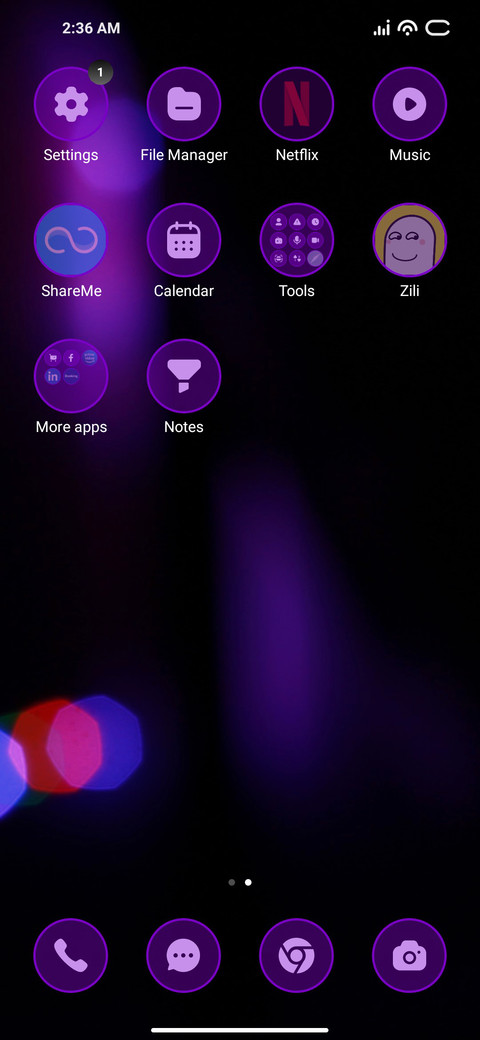 Lights screenshot