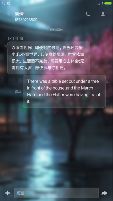 樱花祭【自定义头像,文字,落花特效】 screenshot