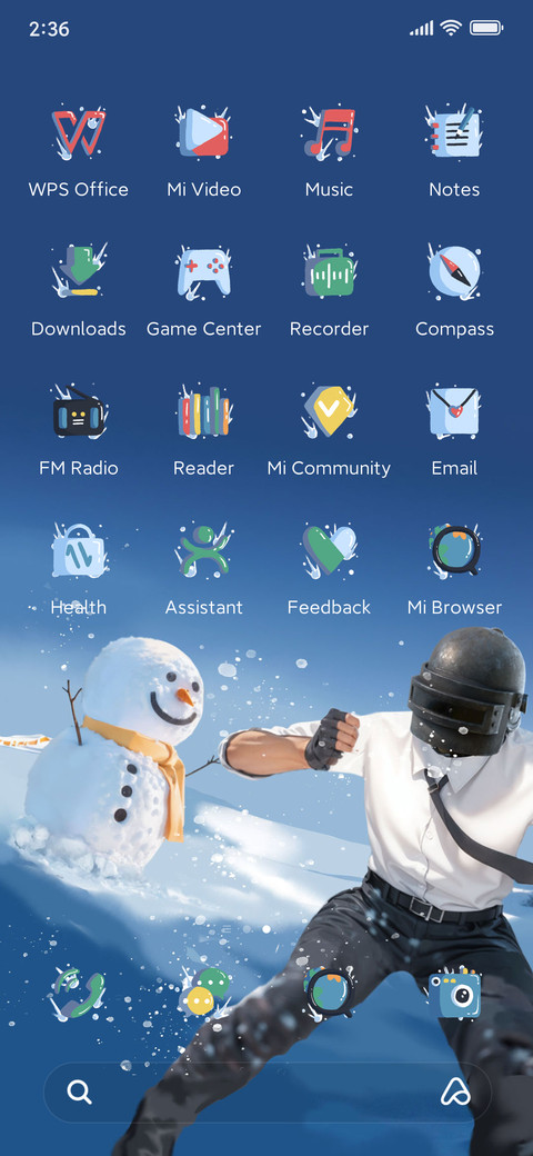 PUBGM Snowball screenshot