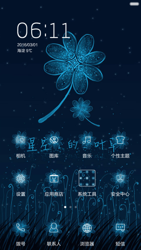 星空下的四叶草(Por版） screenshot