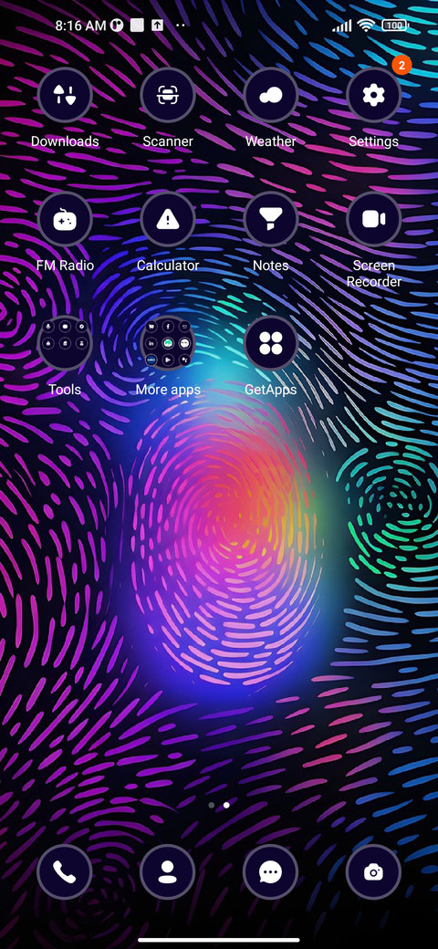 Grad Finger screenshot