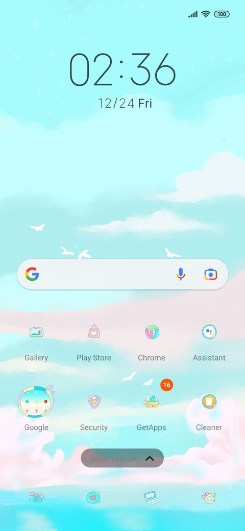 Fresh keyboard screenshot