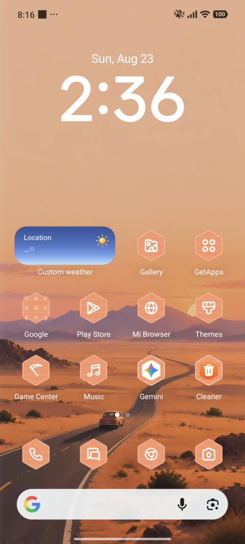 Desert Road screenshot