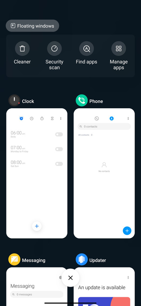 Minimal screenshot