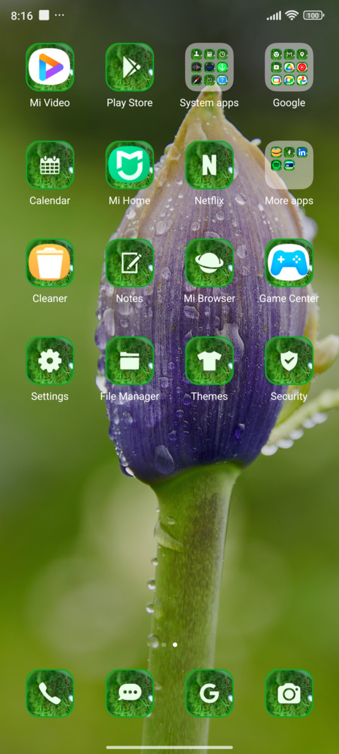 Rain blossom screenshot