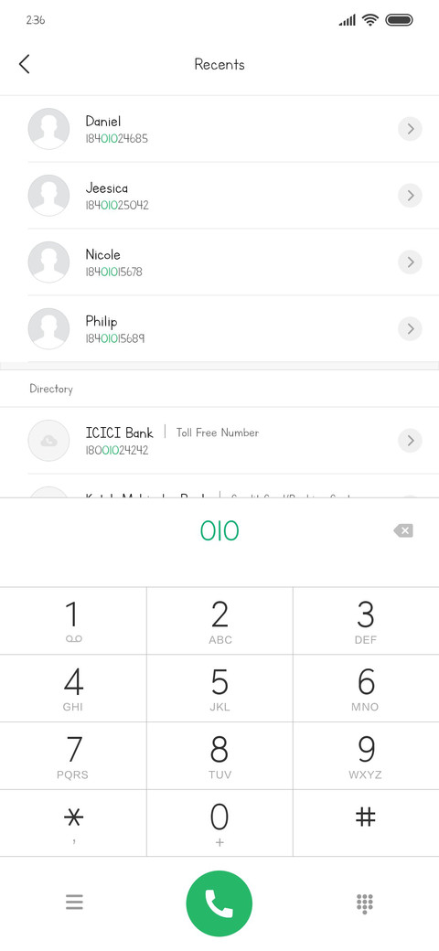 Letters screenshot