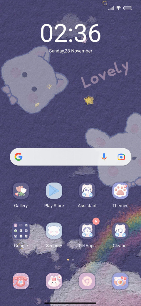 Little cute dial screenshot