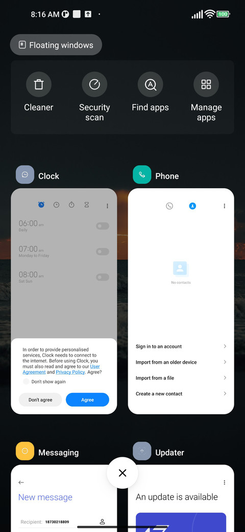Sea screenshot