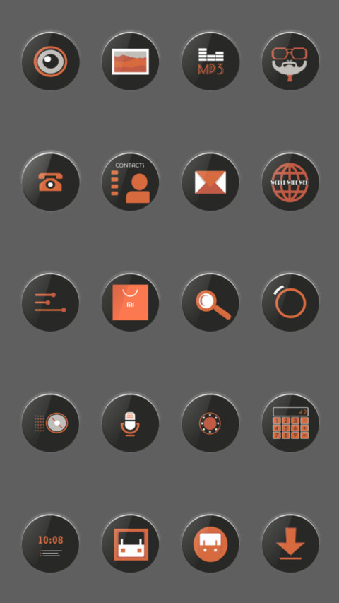 ORANGE BLACK screenshot