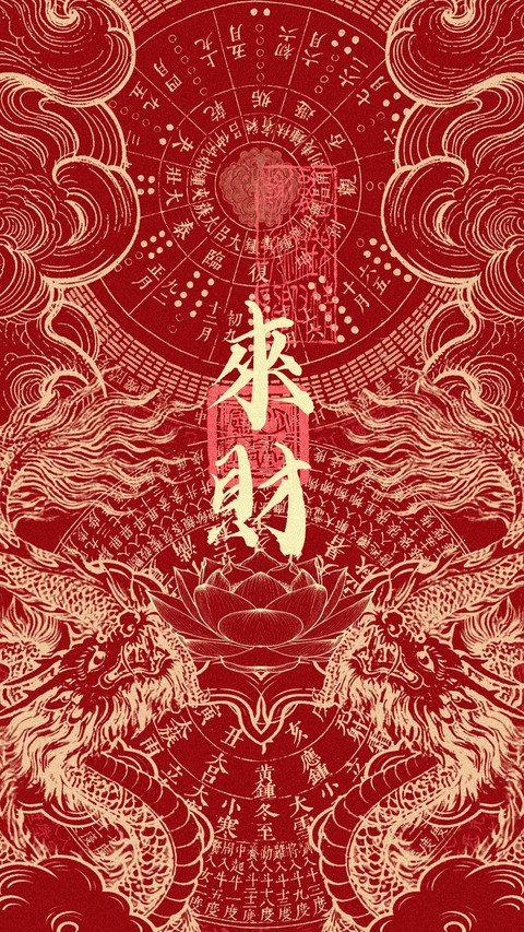 福气高能量壁纸-锐景创意 screenshot
