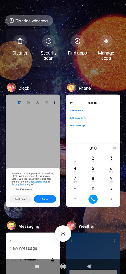 Planets screenshot