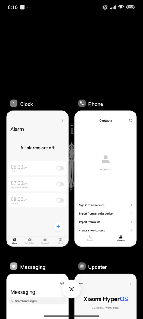 Simple Black screenshot