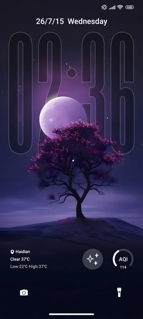 Purple Sky screenshot