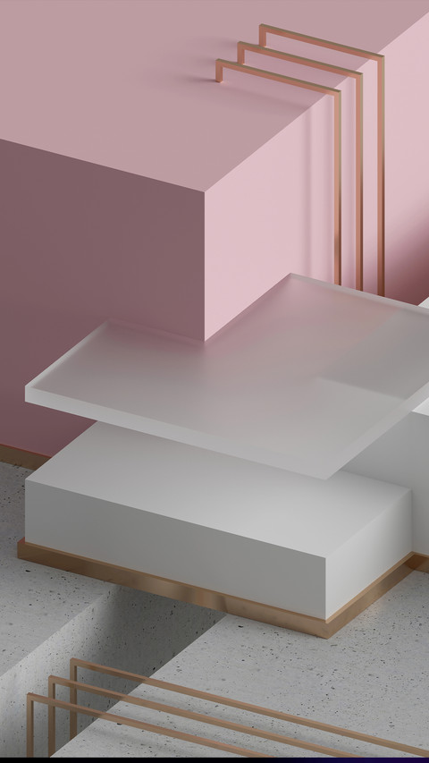 Minimalist abstract geometric creative wallpaper screenshot