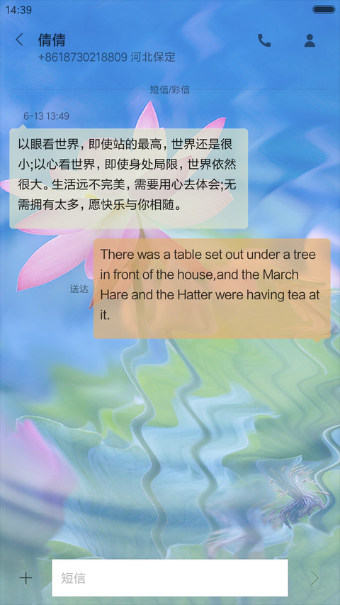 红莲（动态下雨锁屏） screenshot