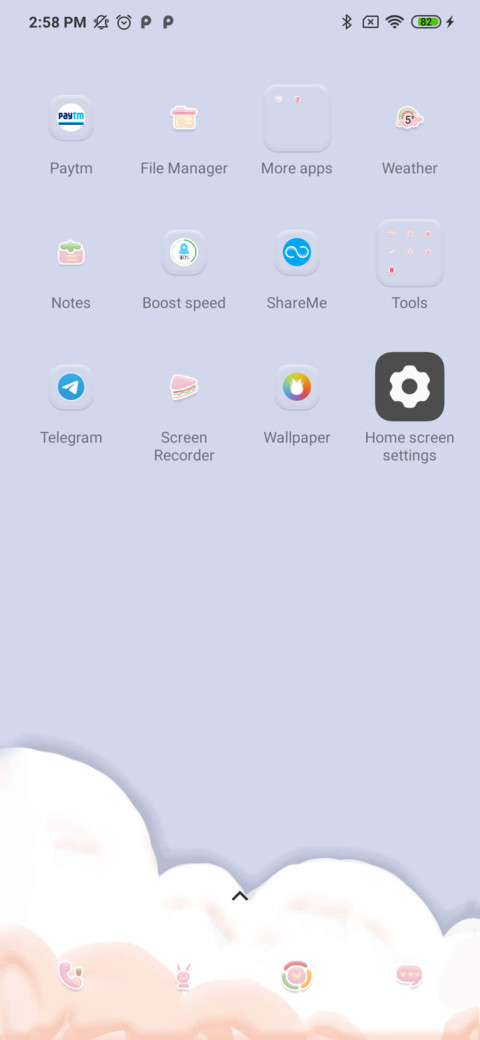 Pink girly screenshot