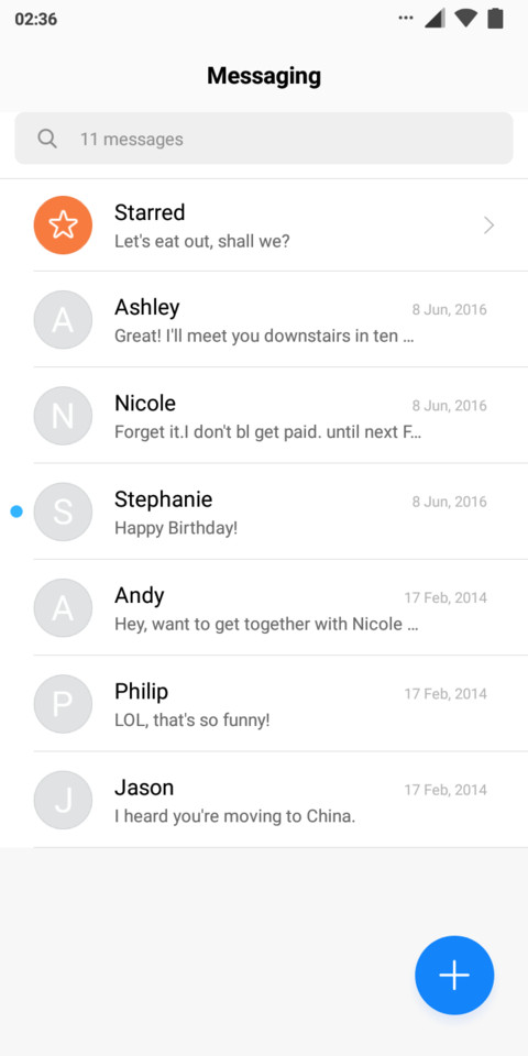 OXYGEN NS screenshot