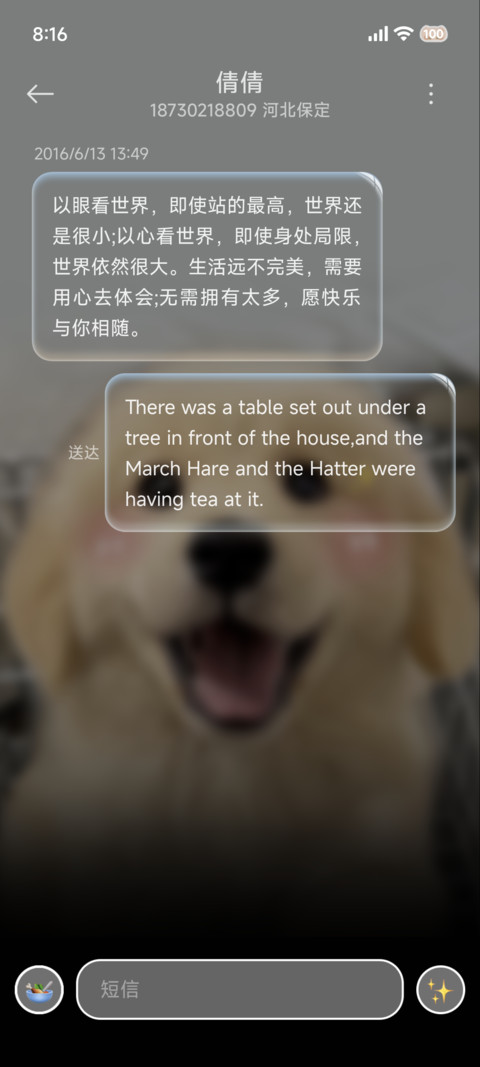ins新年小狗送福 screenshot
