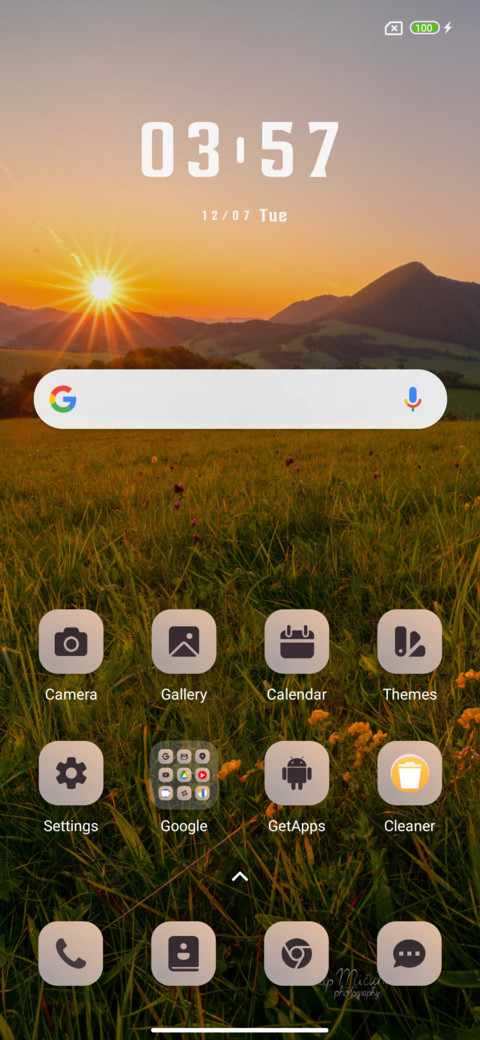 Sunrise Light screenshot