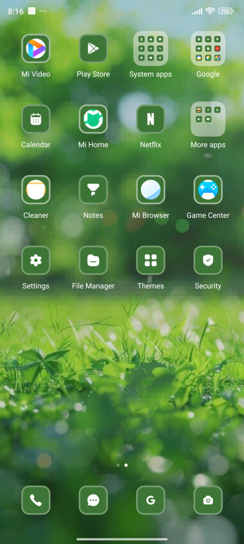 Grass screenshot